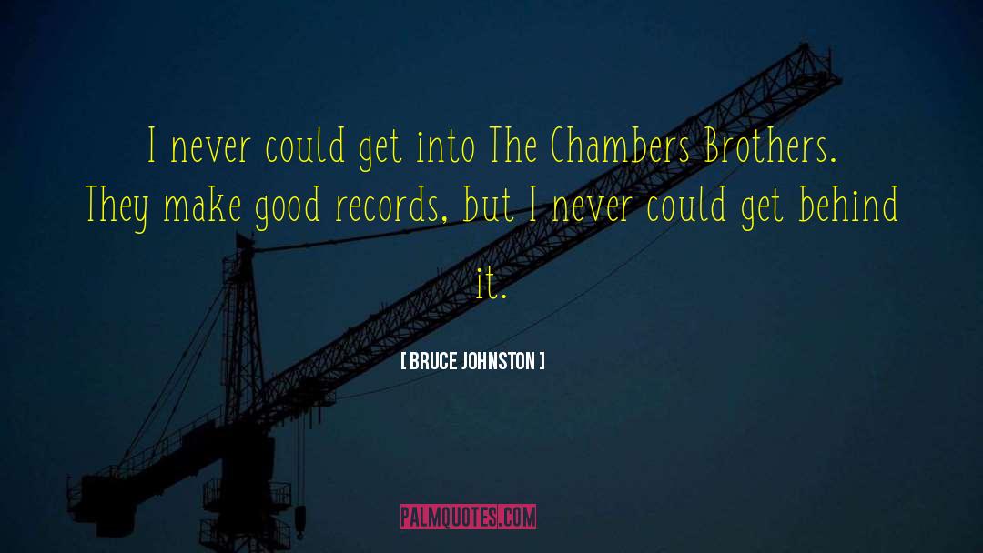 Geffen Records quotes by Bruce Johnston