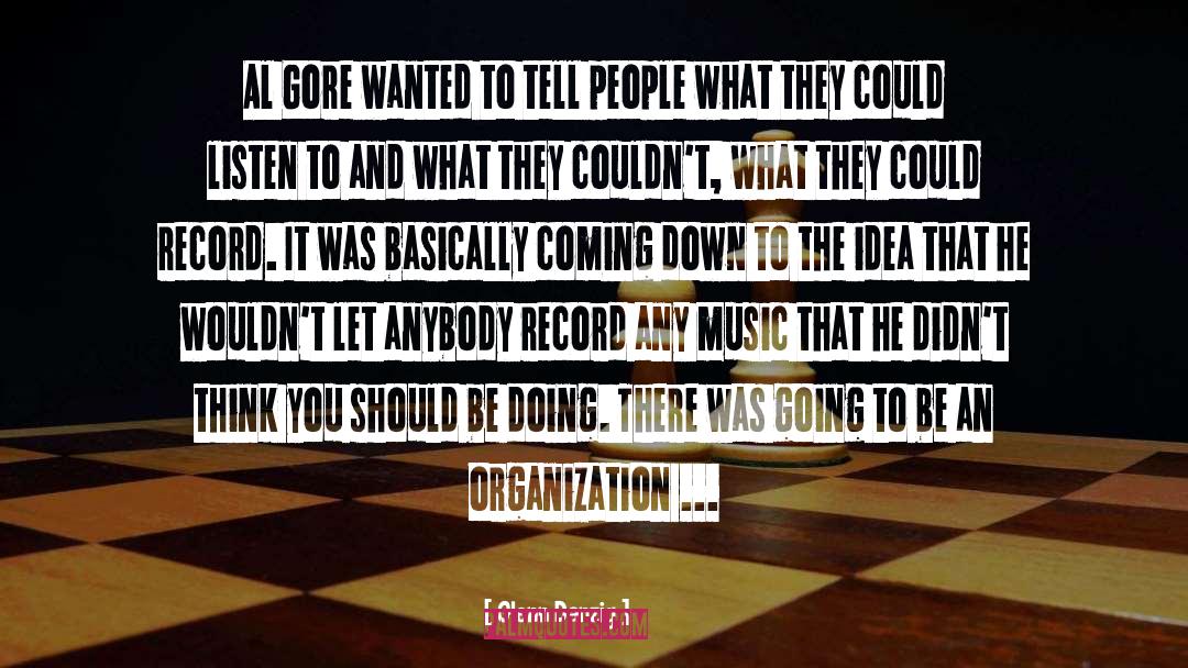 Geffen Records quotes by Glenn Danzig