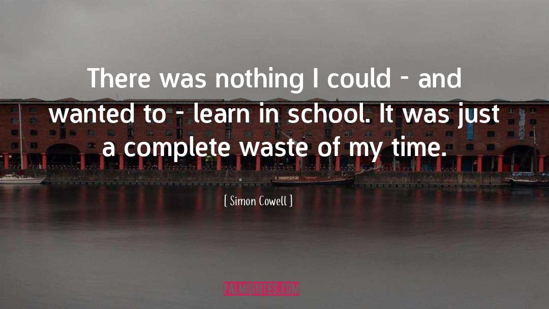 Geffen School quotes by Simon Cowell
