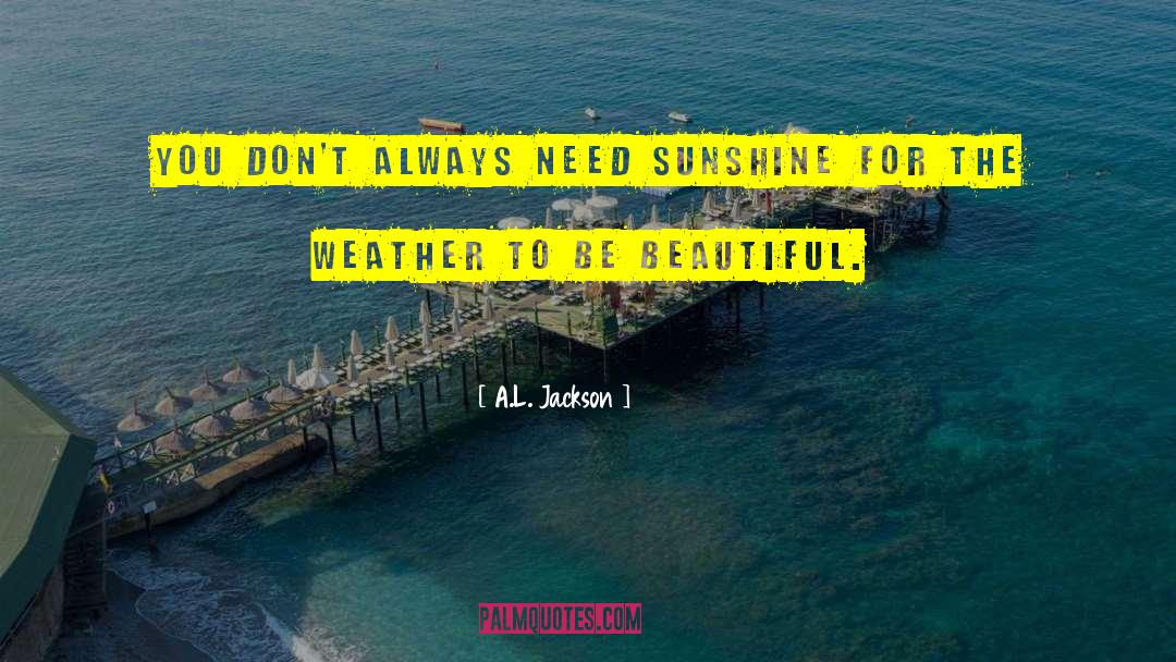 Gelid Weather quotes by A.L. Jackson