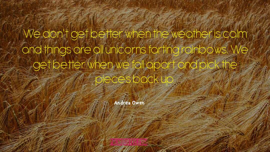 Gelid Weather quotes by Andrea Owen