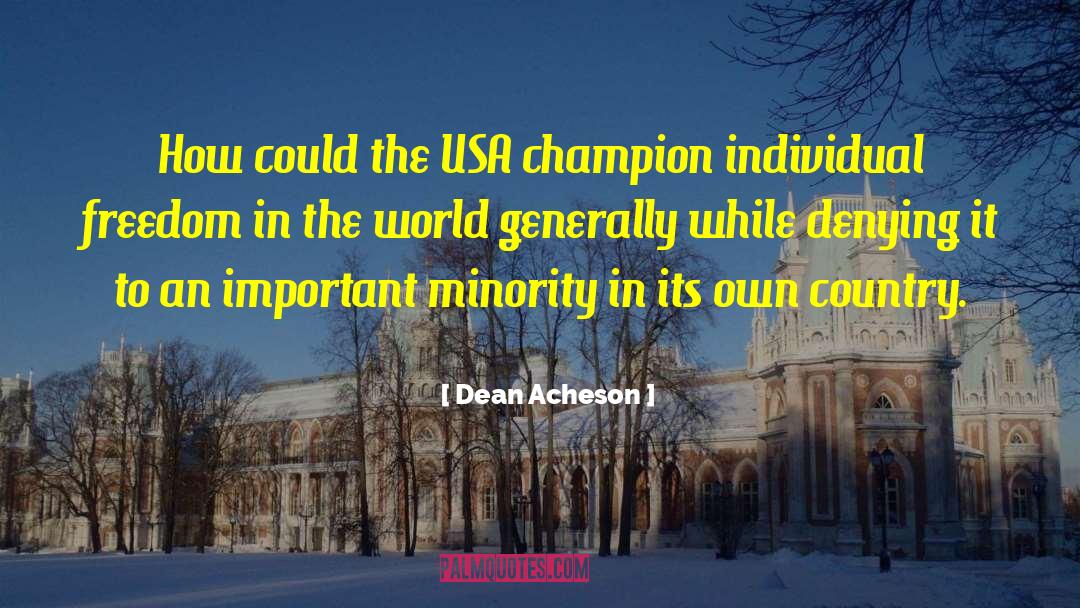 Gelita Usa quotes by Dean Acheson