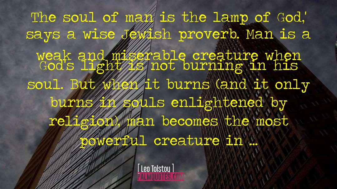 Gellerman Jewish quotes by Leo Tolstoy