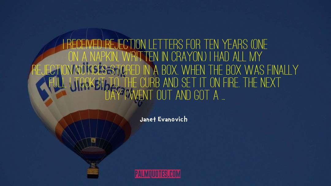 Gelling Temp quotes by Janet Evanovich