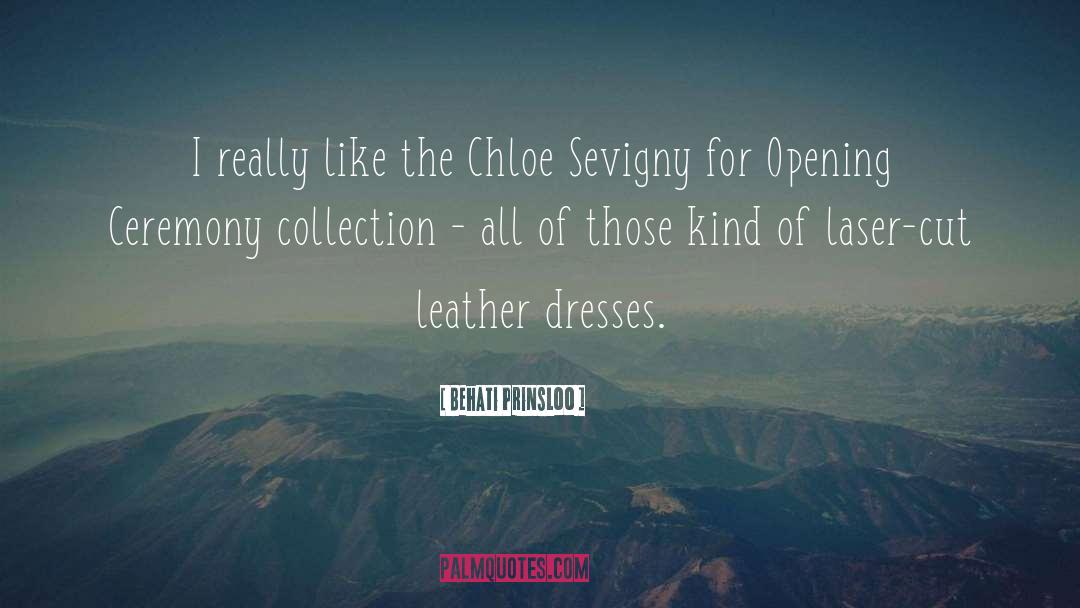 Gemach Dresses quotes by Behati Prinsloo