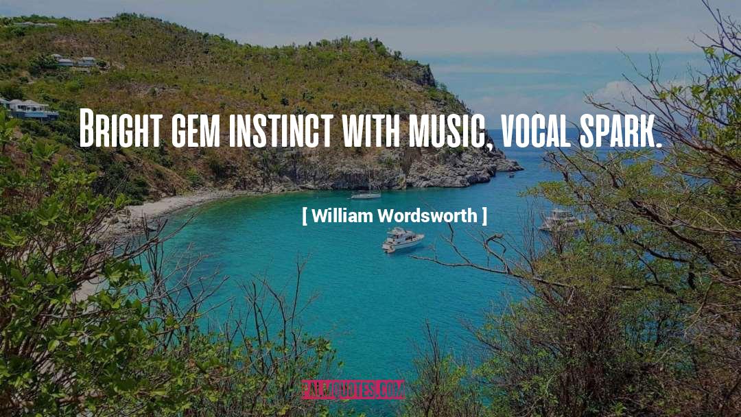 Gems quotes by William Wordsworth