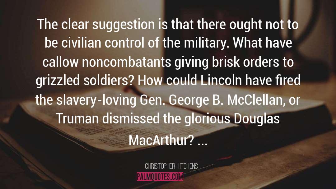Gen Goldfein quotes by Christopher Hitchens