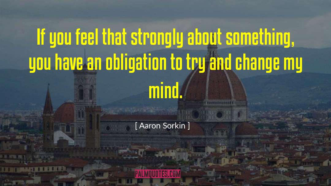 Gender Change quotes by Aaron Sorkin