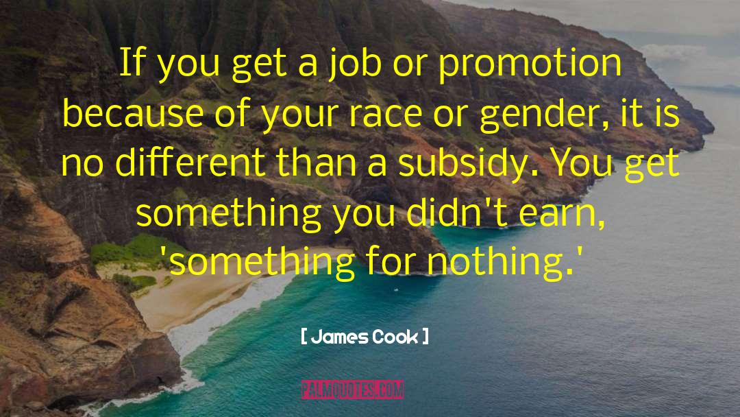 Gender Disadvantage quotes by James Cook