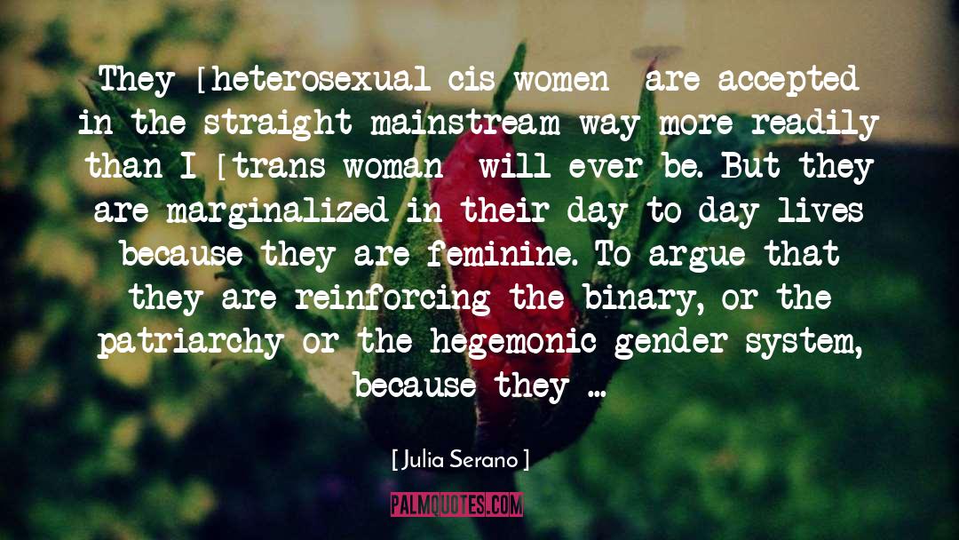 Gender Disadvantage quotes by Julia Serano
