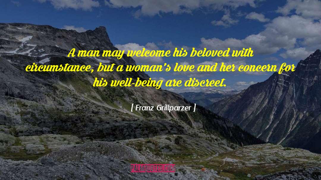 Gender Discrimination quotes by Franz Grillparzer