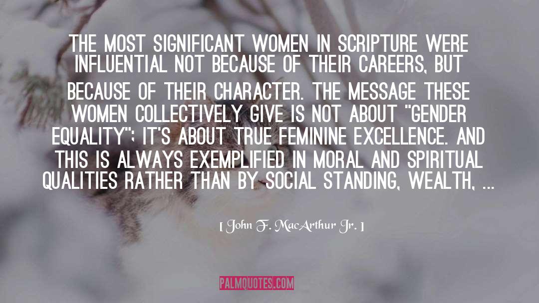 Gender Equality quotes by John F. MacArthur Jr.