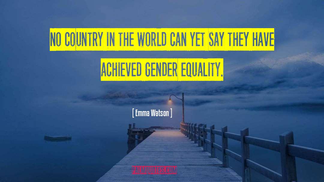 Gender Equality quotes by Emma Watson