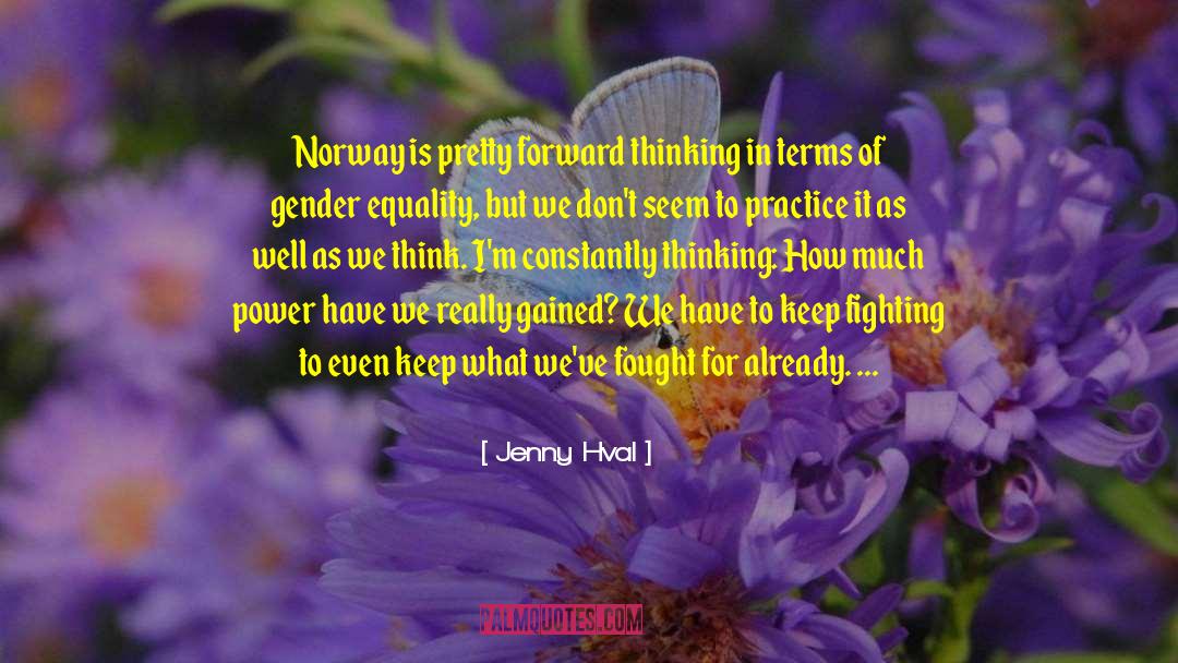 Gender Equality quotes by Jenny Hval