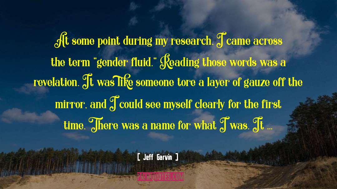 Gender Fluid quotes by Jeff Garvin