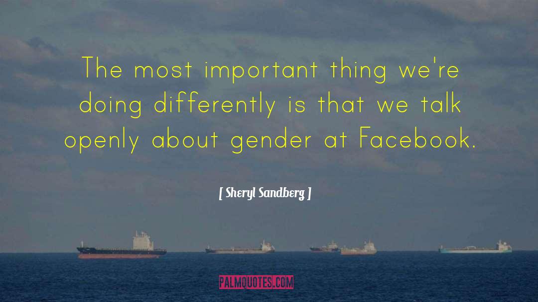 Gender Fluidity quotes by Sheryl Sandberg