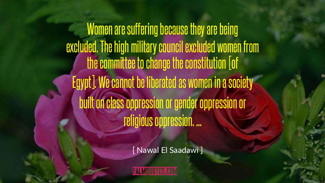 Gender Foreigners quotes by Nawal El Saadawi