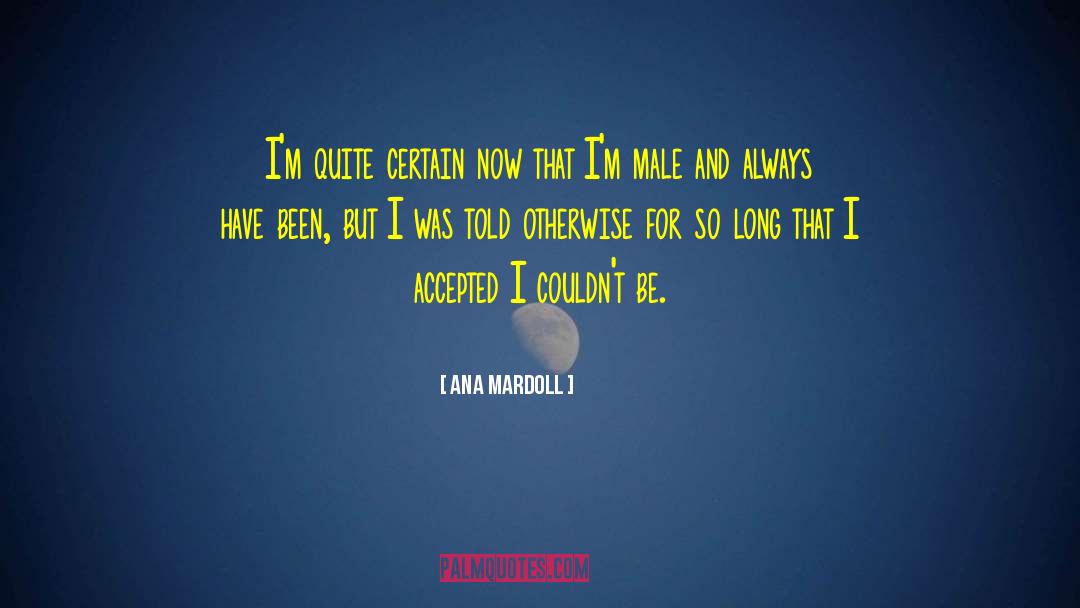 Gender Identity quotes by Ana Mardoll