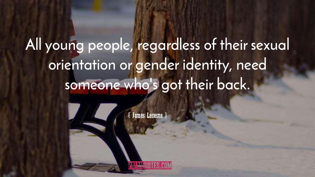 Gender Identity quotes by James Lecesne