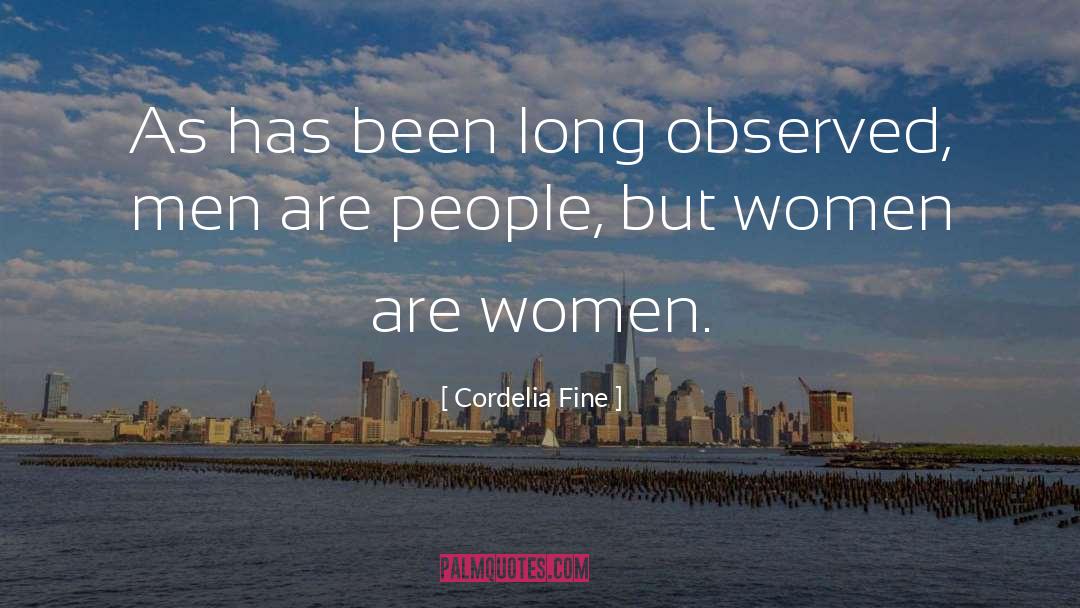 Gender Inequality quotes by Cordelia Fine