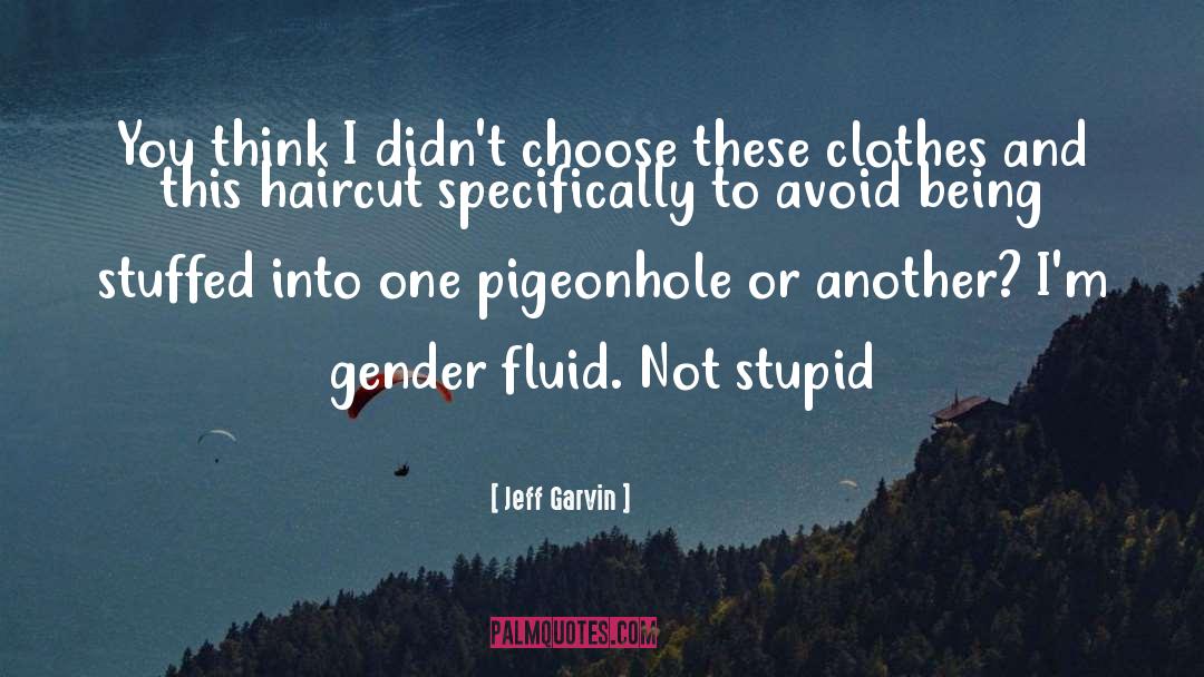 Gender Inequality quotes by Jeff Garvin