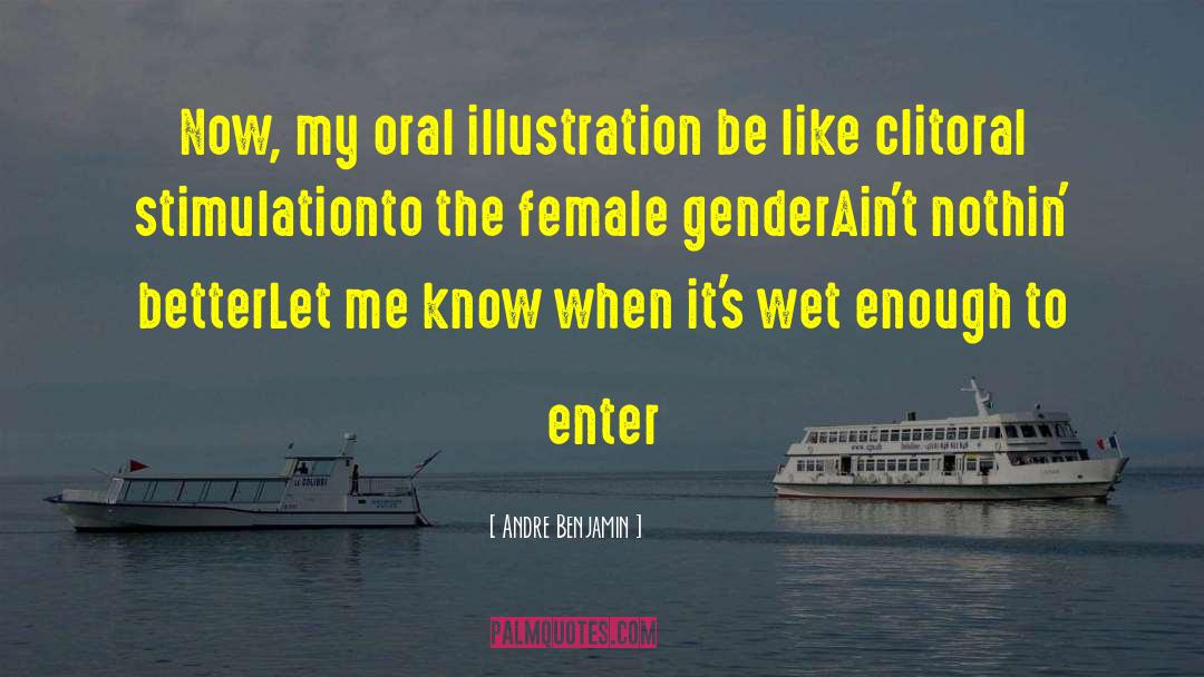 Gender Neutrality quotes by Andre Benjamin