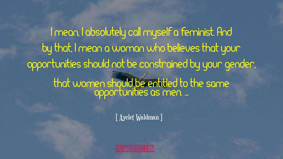 Gender Nonbinary quotes by Ayelet Waldman