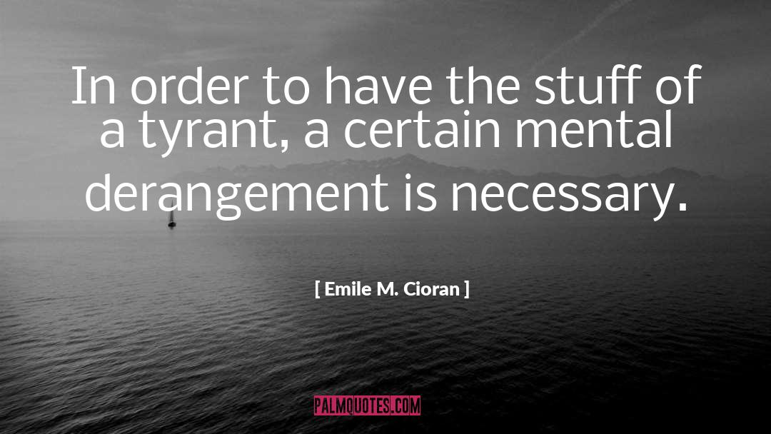 Gender Order quotes by Emile M. Cioran