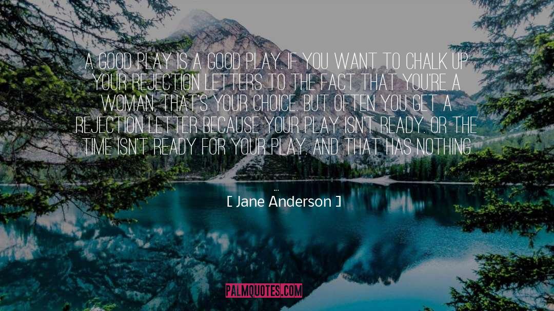 Gender Play quotes by Jane Anderson