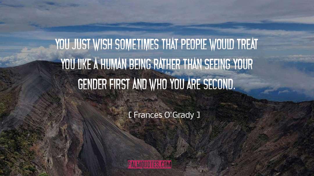 Gender quotes by Frances O'Grady