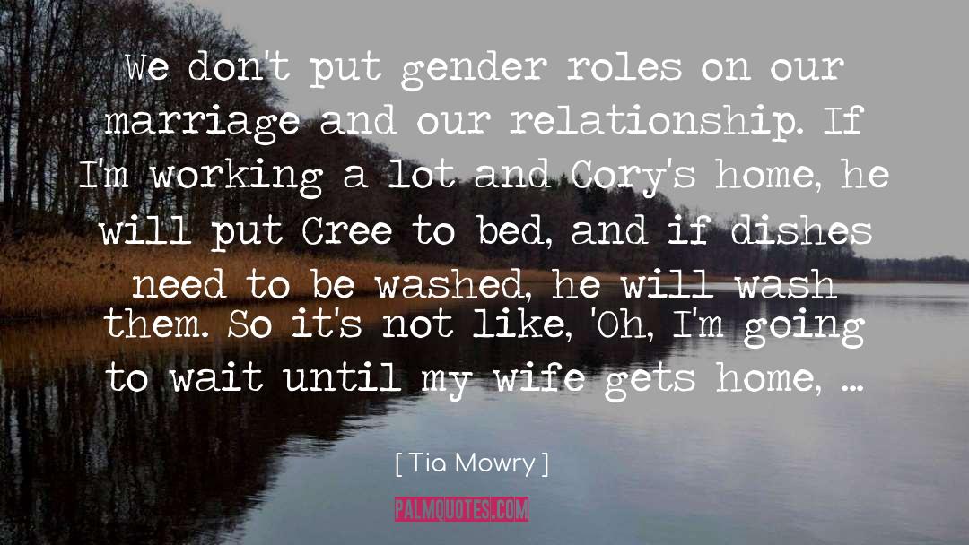 Gender quotes by Tia Mowry