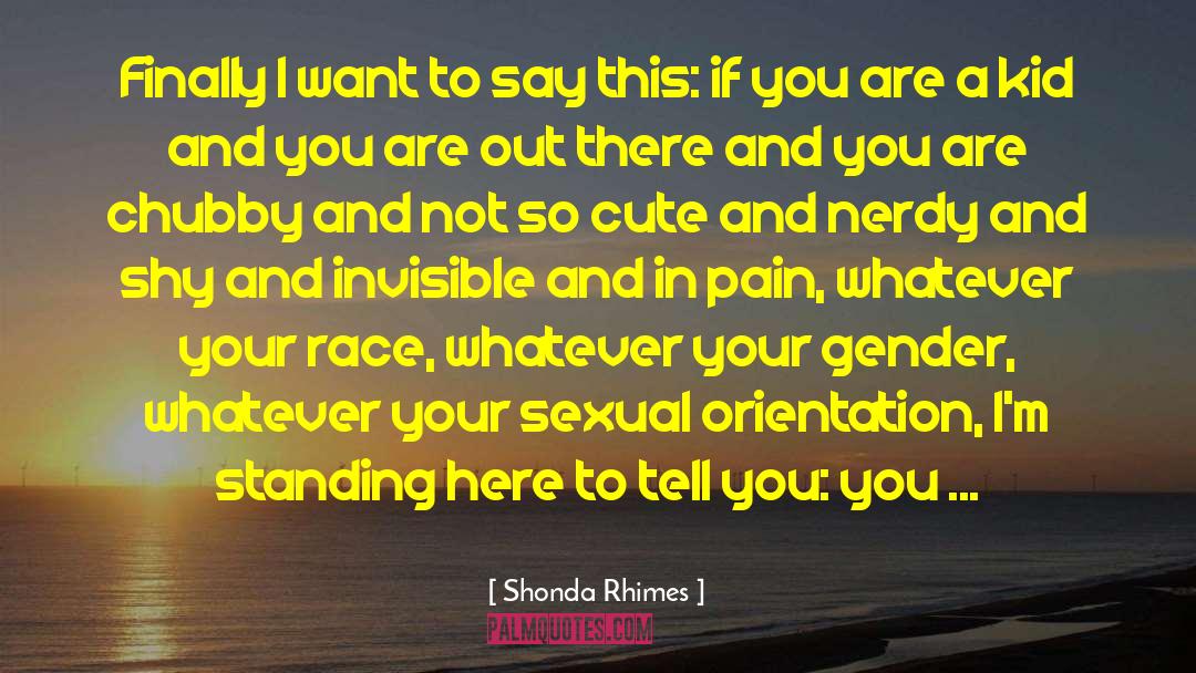 Gender Respect quotes by Shonda Rhimes