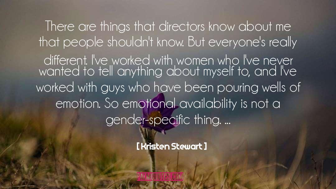 Gender Role quotes by Kristen Stewart