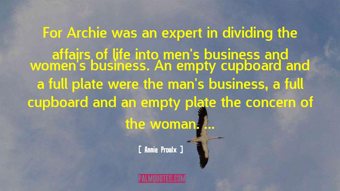 Gender Roles In Fiction quotes by Annie Proulx