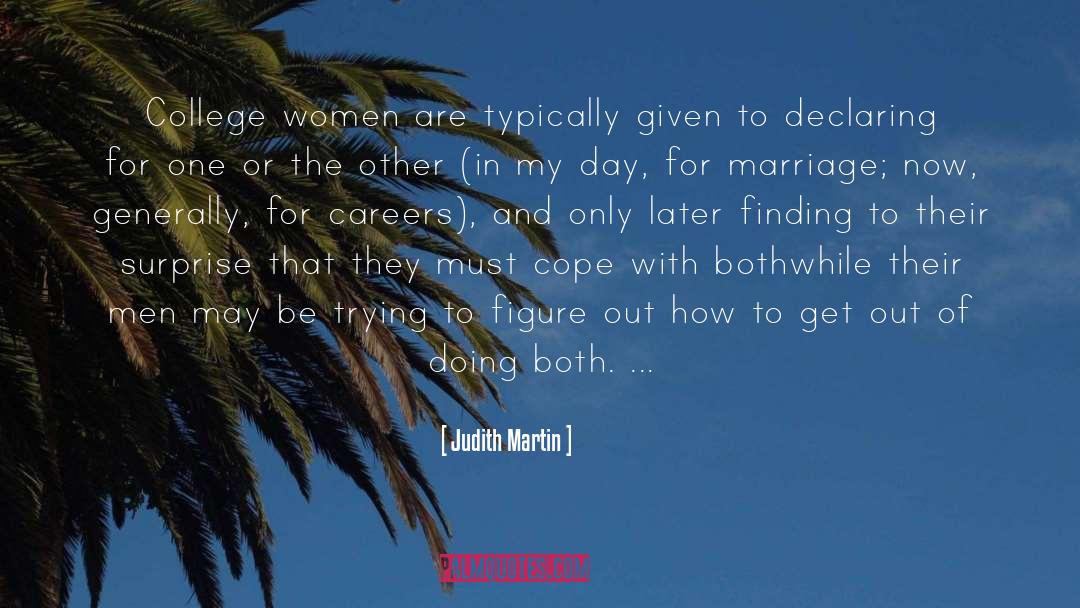 Gender Roles In Fiction quotes by Judith Martin