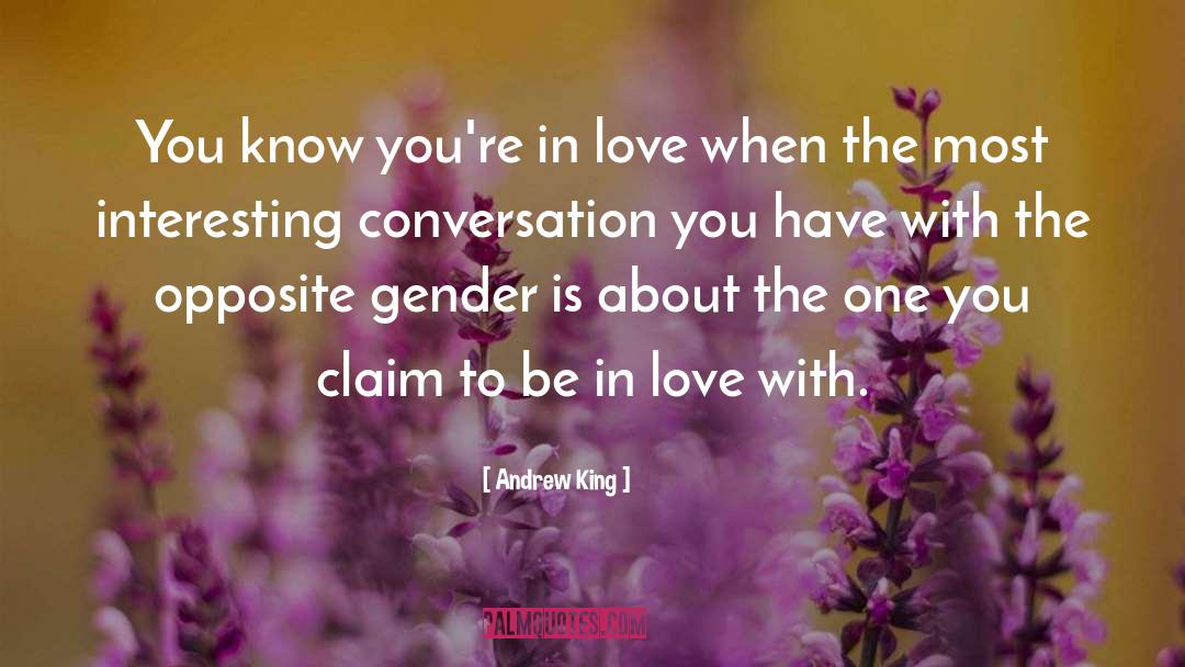 Gender Socialisation quotes by Andrew King