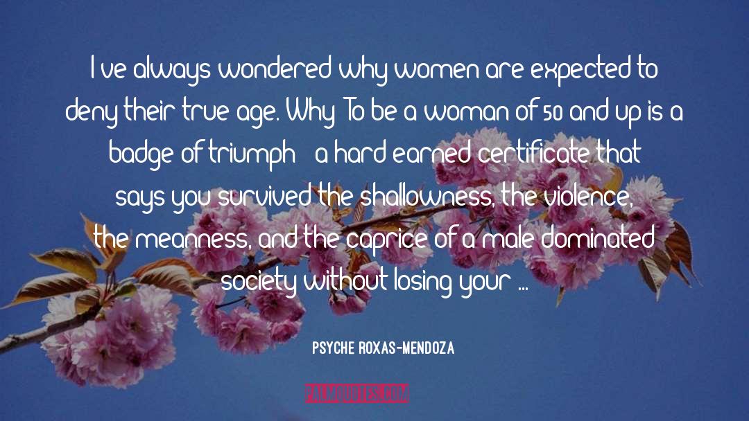 Gender Violence quotes by Psyche Roxas-Mendoza