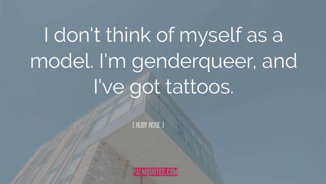 Genderqueer quotes by Ruby Rose