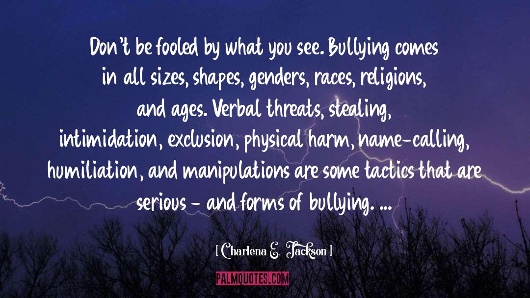 Genders quotes by Charlena E.  Jackson