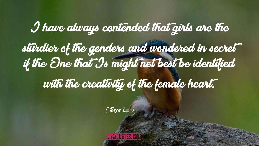 Genders quotes by Tosca Lee