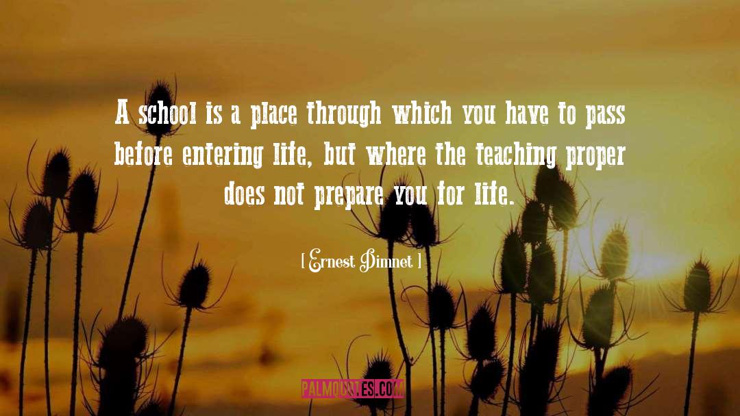 General Education quotes by Ernest Dimnet