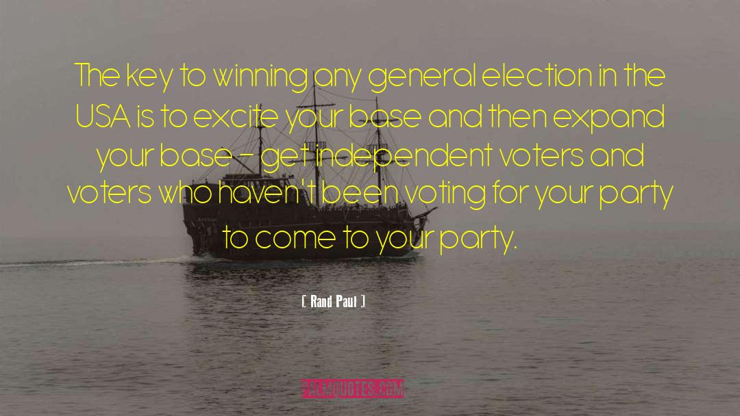 General Elections quotes by Rand Paul