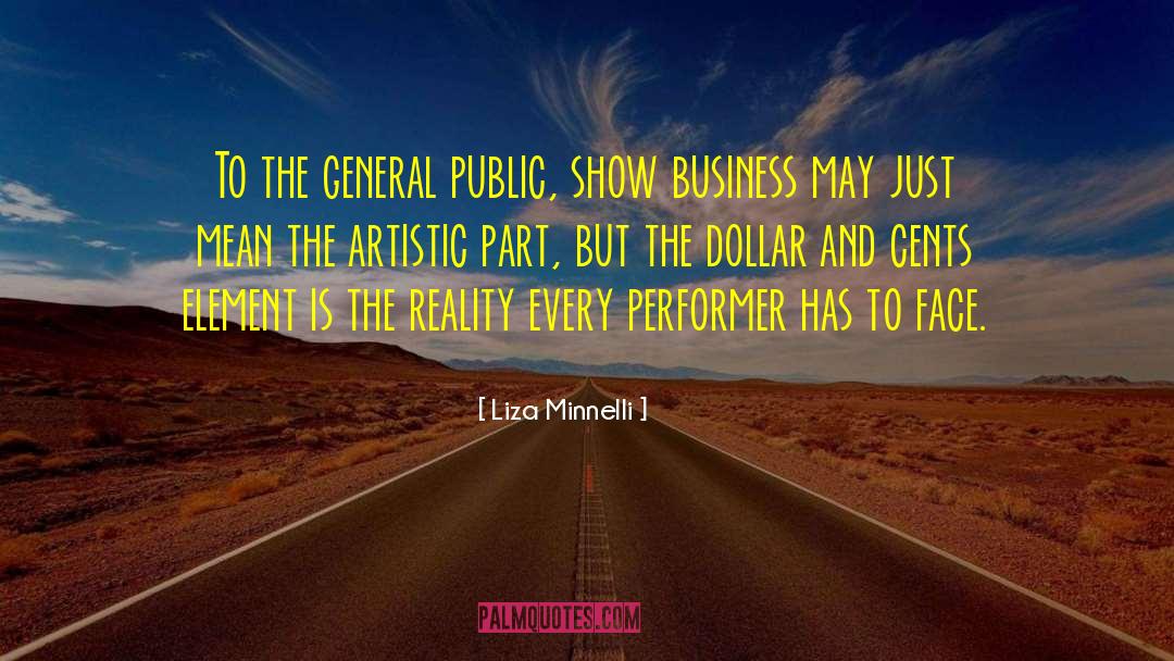 General Public quotes by Liza Minnelli