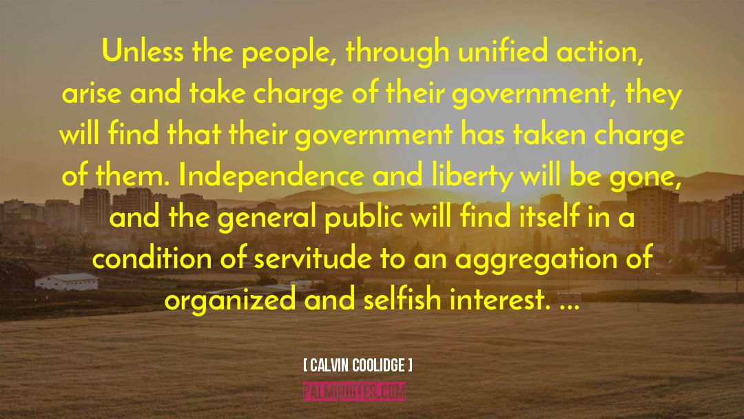 General Public quotes by Calvin Coolidge