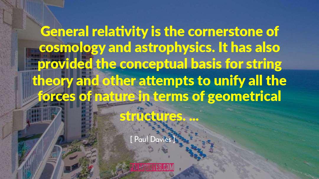 General Relativity quotes by Paul Davies