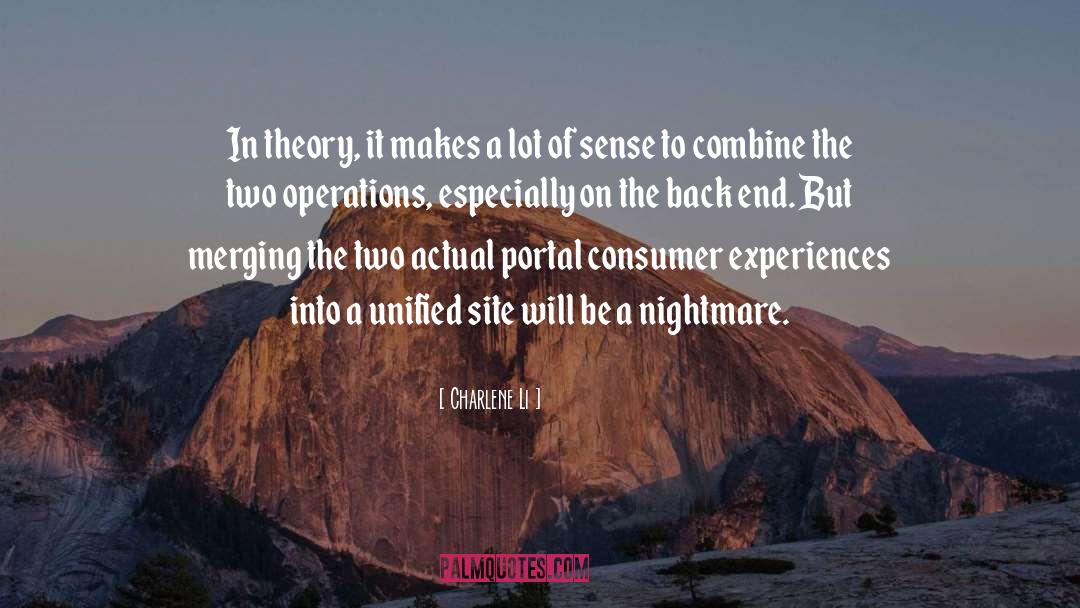 General Unified Theory quotes by Charlene Li