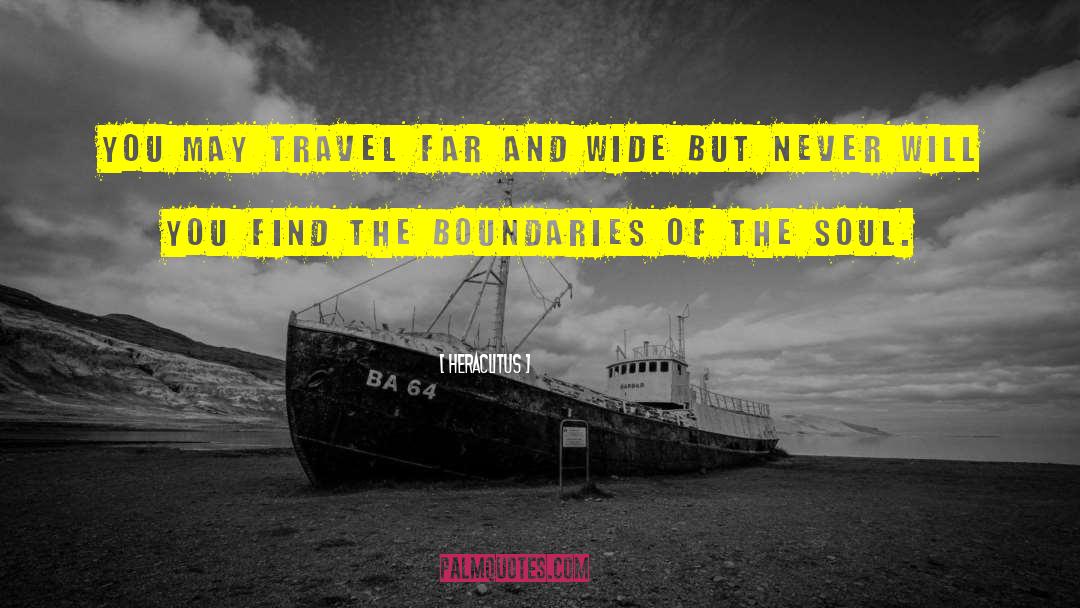 Generality Travel quotes by Heraclitus