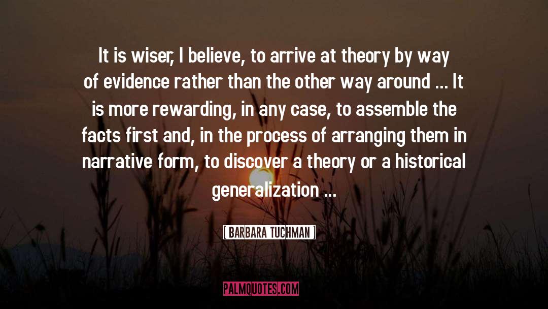 Generalization quotes by Barbara Tuchman