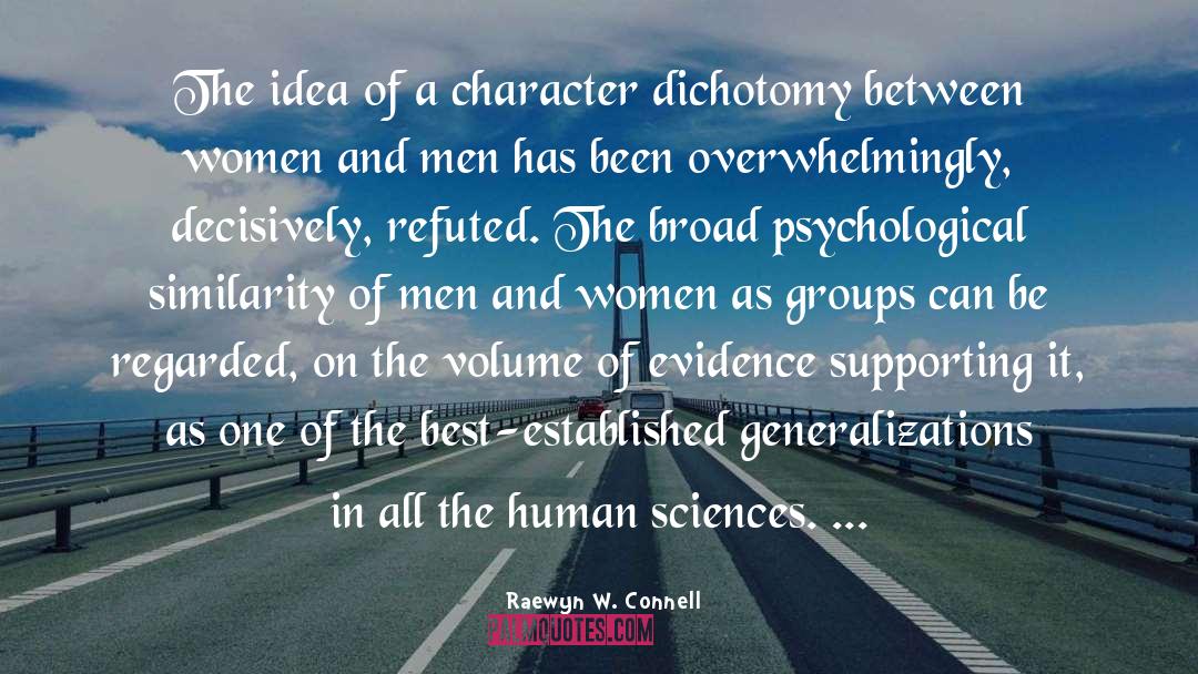 Generalizations quotes by Raewyn W. Connell