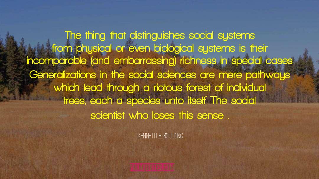 Generalizations quotes by Kenneth E. Boulding